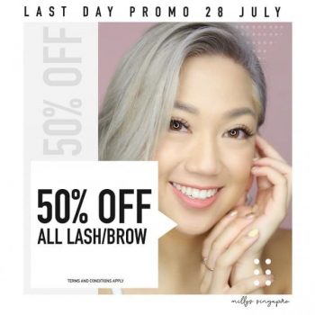 Millys-Lashes-and-Brows-Promotion-350x350 21-28 Jul 2020: Milly's Lashes and Brows Promotion