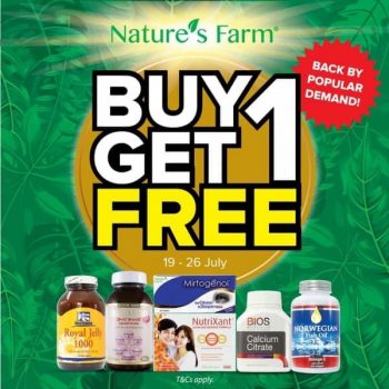 Natures-Farm-Buy-1-Get-Free-Sale-350x350 19-26 Jul 2020: Nature's Farm Buy 1 Get Free Sale
