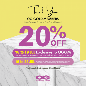 OG-Gold-Members-Promotion-350x350 16-19 Jul 2020: OG Gold Members Promotion