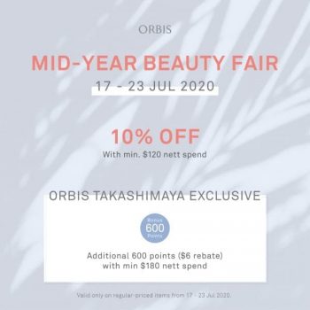ORBIS-Mid-Year-Beauty-Fair-Promotion-350x350 17-23 Jul 2020: ORBIS Mid Year Beauty Fair Promotion