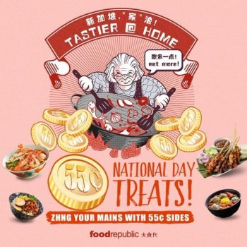 Orchard-Road-National-Day-Promotion-350x350 1-31 Aug 2020: 55 cents National Day Promotion at Food Republic