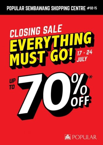POPULAR-Closing-Sale-350x494 17-24 Jul 2020: POPULAR Sembawang Shopping Centre Closing Sale