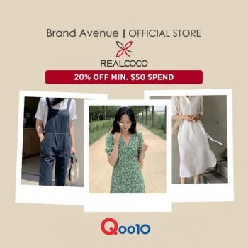 Qoo10-20-off-Promotion-350x350 21 Jul 2020 Onward: REALCOCO 20% off Promotion on Qoo10