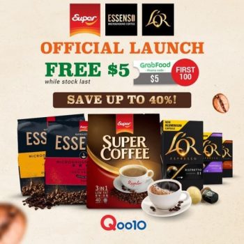 Qoo10-40-off-Promotion-350x350 29 Jul 2020 Onward: JDE World of Coffee Official Launch Promotion at Qoo10