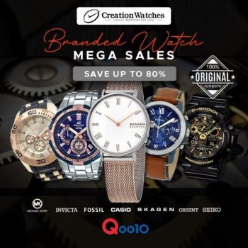 Qoo10-Branded-Watches-Mega-Sales-350x350 16 Jul 2020 Onward: Qoo10 Branded Watches Mega Sales