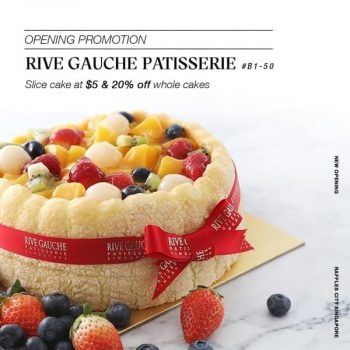 Rive-Gauche-Patisserie-5-Off-Slice-Cakes-Promotion-at-Raffles-City-Shopping-Centre-350x350 15-31 Jul 2020: Rive Gauche Patisserie $5 Off Slice Cakes Promotion at Raffles City Shopping Centre