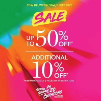 Robinsons-Additional-10-Sale-350x349 1-8 Jul 2020: Robinsons Spring Summer Collection Sale