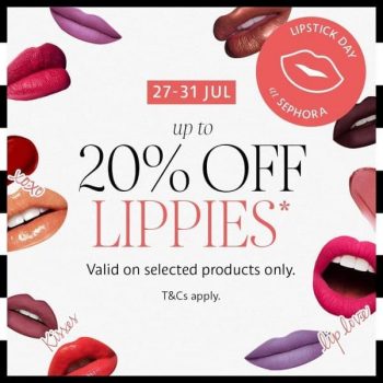 SEPHORA-Lipstick-Day-Promotion-350x350 27-31 Jul 2020: SEPHORA Lipstick Day Promotion