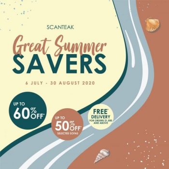 Scanteak-Great-Summer-Savers-Sale-350x350 6 July-30 Aug 2020: Scanteak Great Summer Savers Sale