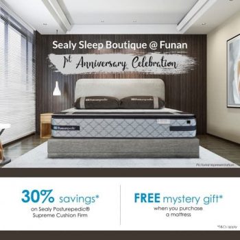 Sealy-Sleep-Boutique-Exclusive-Promotion-350x350 17 Jul 2020 Onward: Sealy Sleep Boutique Exclusive Promotion at Funan