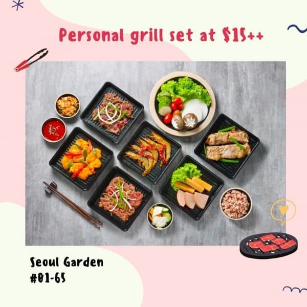 15 Jul 2020 Onward Seoul Garden Personal Value Grilled Sets Promotion At Harbourfront Centre Sg Everydayonsales Com