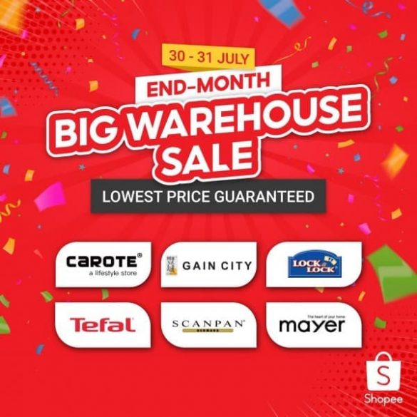 30-31 Jul 2020: Shopee Big Warehouse Sale - SG.EverydayOnSales.com