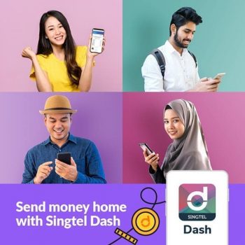 Singtel-Dash-One-time-Fee-Cashback-For-First-Remittance-Promotion-350x350 28 Jul 2020 Onward: Singtel Dash One-time Fee Cashback For First Remittance Promotion