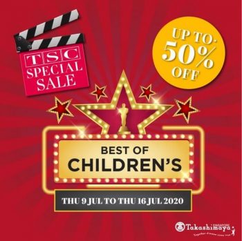 Takashimaya-Best-of-Childrens-TSC-Special-Sale-350x349 9-16 Jul 2020: Takashimaya Best of Children's TSC Special Sale