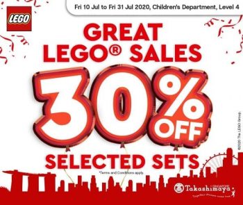 Takashimaya-Great-Lego-Sales-350x295 10-31 Jul 2020: Takashimaya Great Lego Sales