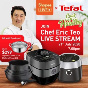 Tefal-Live-at-Shopee-350x350 21 Jul 2020: Tefal Live at Shopee