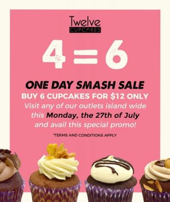 Twelve-Cupcakes-One-Day-Smash-Sale-350x417 27 Jul 2020: Twelve Cupcakes One Day Smash Sale