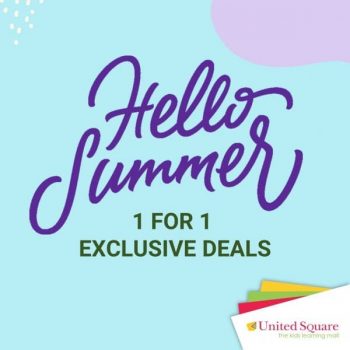 United-Square-Shopping-Mall-1-for-1-Exclusive-Deals-350x350 24 Jul-30 Sep 2020: United Square Shopping Mall 1-for-1 Exclusive Deals
