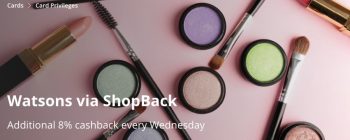 Watsons-via-ShopBack-8-Cashback-Promotion-with-DBS-350x140 23 Mar-22 Jul 2020: Watsons via ShopBack 8% Cashback Promotion with DBS