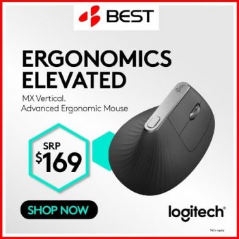 BEST-Denki-Ergonomic-Mouse-Promotion-350x350 11 Aug 2020 Onward: Logitech Ergonomic Mouse Promotion at BEST Denki