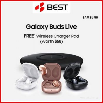 BEST-Denki-Galaxy-Buds-Live-Promo-350x350 21 Aug 2020 Onward: BEST Denki Galaxy Buds Live Promo