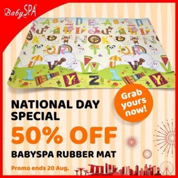 Baby-Spa-50-off-Promo-350x350 Now till 20 Aug 2020: Baby Spa 50% off Promo