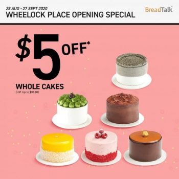 BreadTalk-Wheelock-Place-Opening-Special-Promotion-350x350 28 Aug-27 Sep 2020: BreadTalk Wheelock Place Opening Special Promotion
