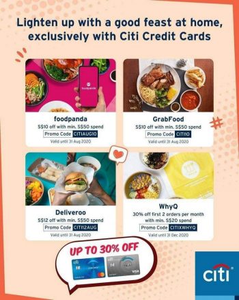 Citi-Credit-Cards-Food-Delivery-Promo-350x438 Now till 31 Dec 2020: Citi Credit Cards Food Delivery Promo