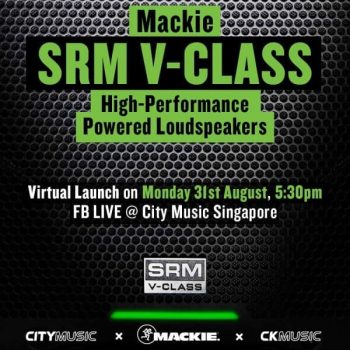 City-Music-SRM-V-CLASS-High-Performance-Powered-Loudspeaker-Virtual-Launch-Promotion-350x350 31 Aug 2020: City Music SRM V-CLASS High-Performance Powered Loudspeaker Virtual Launch Promotion