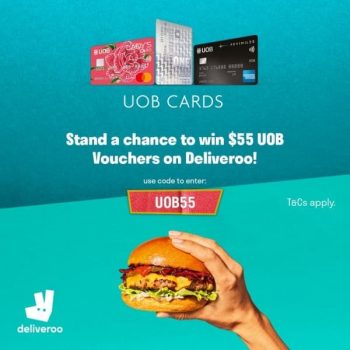 Deliveroo-55-Promotion-350x350 14 Aug 2020 Onward: Deliveroo $55 Promotion with UOB