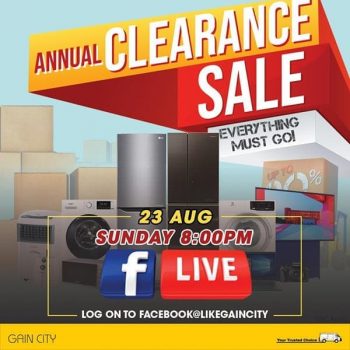 Gain-City-Annual-Clearance-Sale-350x350 23 Aug 2020: Gain City Annual Clearance Sale