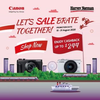 Harvey-Norman-244-Cashback-Promotion-350x350 15-31 Aug 2020: Harvey Norman $244 Cashback Promotion