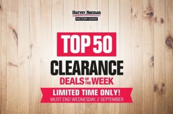 Harvey-Norman-70-off-Promotion--350x232 29 Aug-2 Sep 2020: Harvey Norman Clearance Deals of The Week