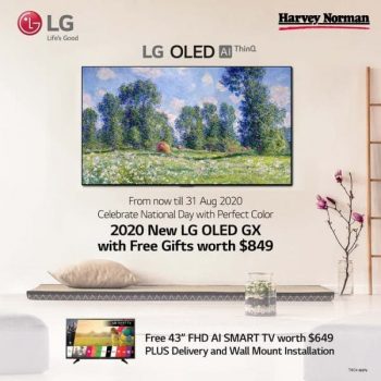 Harvey-Norman-LG-OLED-GX-Promotion-350x350 13-31 Aug 2020: Harvey Norman LG OLED GX  Promotion