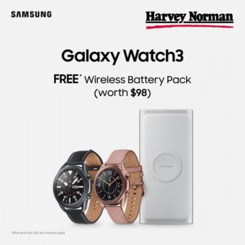 Harvey-Norman-Samsung-Galaxy-Watch3-Promotion-350x350 24 Aug 2020 Onward: Harvey Norman Samsung Galaxy Watch3 Promotion