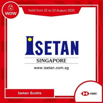 Isetan-Amazing-Deals-with-HSBC-350x350 22-23 Aug 2020: Isetan Amazing Deals with HSBC