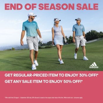 Isetan-End-Of-Season-Sale-350x350 25 Aug-6 Sep 2020: Adidas Golf End Of Season Sale at Isetan