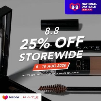 Kate-Tokyo-25-Off-Promo-at-Lazada-350x350 8-10 Aug 2020: Kate Tokyo 25% Off Promo at Lazada