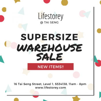 Lifestorey-Warehouse-Sale-350x350 21 Aug 2020 Onward: Lifestorey Warehouse Sale at Tai Seng