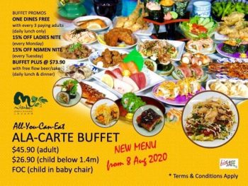 Mitsuba-Japanese-Restaurant-Ala-Carte-Buffet-Promotion-350x263 8 Aug 2020 Onward: Mitsuba Japanese Restaurant Ala Carte Buffet Promotion