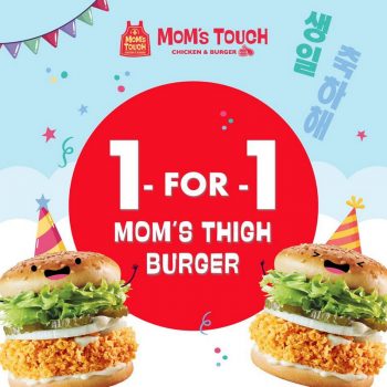 Moms-Touch-1-For-1-Thigh-Burger-Promo-350x350 Now till 31 Aug 2020: Mom's Touch 1-For-1 Thigh Burger Promo