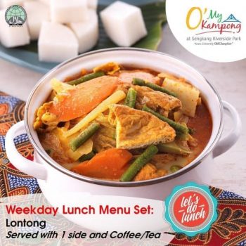OMy-Kampong-Weekday-Lunch-Menu-Set-Promotion-350x350 21 Aug 2020 Onward: O'My Kampong Weekday Lunch Menu Set Promotion