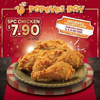 Popeyes-Louisiana-Kitchen-Popeyes-Day-Promotion--350x350 29 Aug-6 Sep 2020: Popeyes Louisiana Kitchen Popeyes Day Promotion