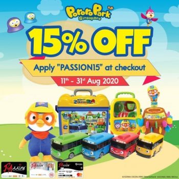 Pororo-Park-Promotion-with-PAssion-Card-350x350 11-31 Aug 2020: Pororo Park Promotion with PAssion Card