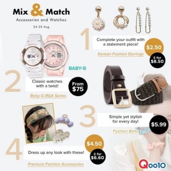 Qoo10-70-off-Promotion-350x350 25 Aug 2020 Onward: Qoo10 Fashion Accessories Sale