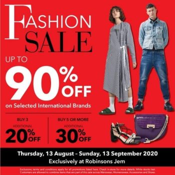 Robinsons-Fashion-Sale--350x350 14 Aug-13 Sep 2020: Robinsons Fashion Sale at JEM