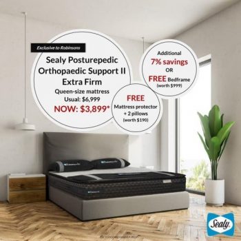Robinsons-Sealy-Posturepedic®-Orthopaedic-Support-II-Extra-Firm-Promotion-350x350 14 Aug 2020 Onward: Robinsons Sealy Posturepedic® Orthopaedic Support II Extra Firm Promotion