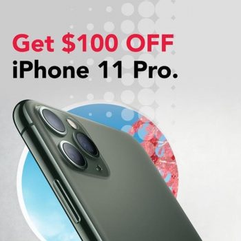 SINGTEL-100-OFF-iPhone-11-Pro-256GB-Promotion-350x350 21 Aug 2020 Onward: SINGTEL $100 OFF iPhone 11 Pro 256GB Promotio