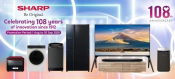 Sharp-108-Anniversary-Promotion-350x158 1 Aug-30 Sep 2020: Sharp 108 Anniversary Promotion