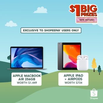 Shopee-1-Big-Prizes-Promotion--350x350 11 Aug 2020 Onward: Shopee $1 Big Prizes Promotion